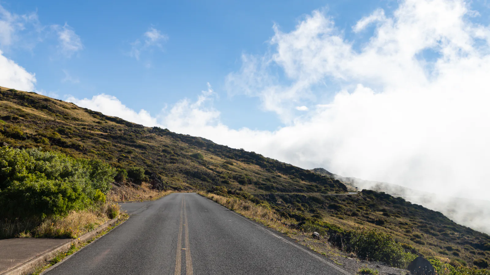 Cinder cones and volcanic ridges inside Haleakalā National Park on Maui